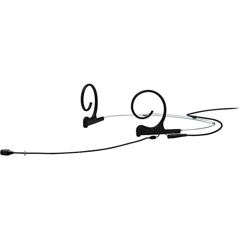 DPA 4266 CORE omni flex headset microphone black 110 mm boom with TA4F Mini XLR connector for broadcast theatre and live performance