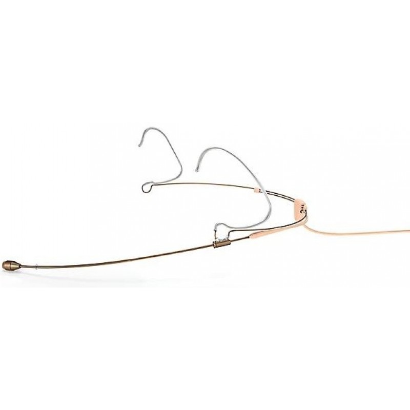 DPA 4466 CORE omnidirectional headset microphone beige with MicroDot connector for professional broadcast theater and live stage use