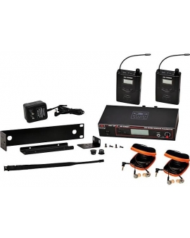 Galaxy Audio 1200 Series Wireless Personal Monitor Twin Pack With EB10 Ear Buds Band D