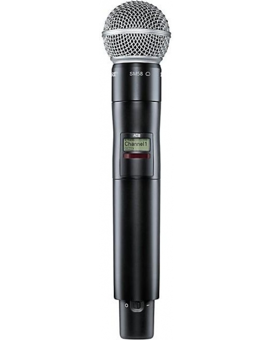 Shure AD2 SM58 Wireless Transmitter Band G57 Shure AD2 SM58 Wireless Transmitter Band G57