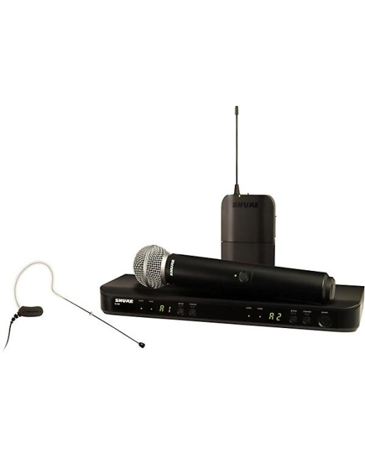 Shure BLX1288 MX53 Wireless Combo System H9