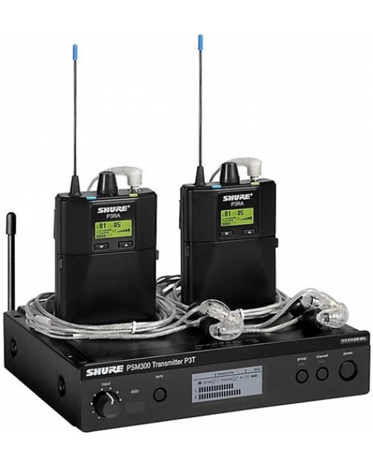 Shure PSM 300 Twin Pack Pro Band G20 Monitor System