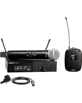 Shure SLXD124/85M Combo System With SM58 &amp; WL185M Band G58
