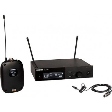 Shure SLXD14/UL4B Wireless System With UniPlex Cardioid Lavalier Microphone Band G58