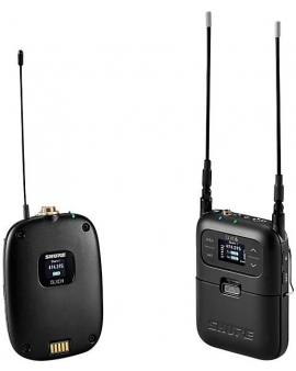 Shure SLXD15/UL4B Portable Digital Wireless Bodypack System with UL4B Lavalier Microphone - Band G58 Band H55