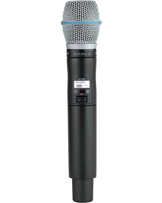 Shure ULXD2 B87C Wireless Handheld Transmitter Shure ULXD2 B87C Wireless Handheld Transmitter