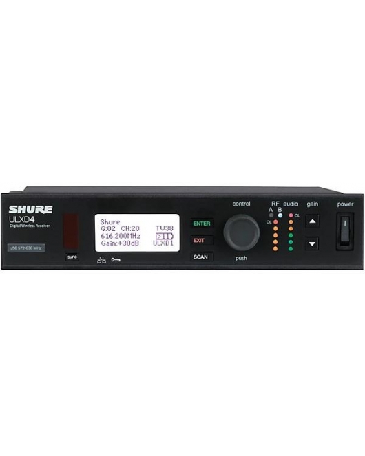 Shure ULXD4 H50 Digital Wireless Receiver Shure ULXD4 H50 Digital Wireless Receiver