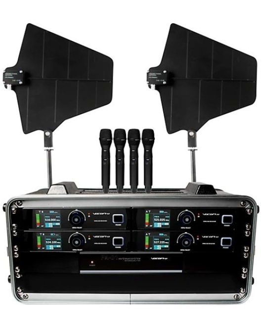 VocoPro Benchmark Quad HH Wireless Microphone System VocoPro Benchmark Quad HH Wireless Microphone System