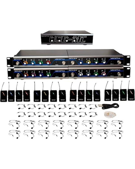 VocoPro USB Play 16 Wireless Microphone System VocoPro USB Play 16 Wireless Microphone System