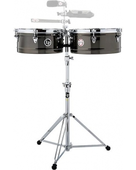 LP Prestige Karl Perazzo Signature Timbale Set 14 in./15 in. Black Nickel