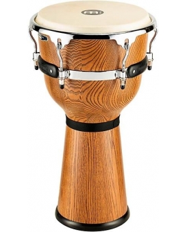 MEINL Floatune Zebra Print Ash Wood Djembe 12 in.