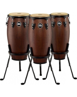 MEINL Headliner Designer 3-Piece Conga Set with Basket Stands
