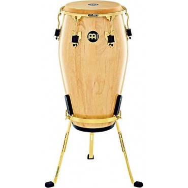 MEINL Marathon Exclusive Series Conga with Stand 12 in. Natural/Gold Tone Hardware