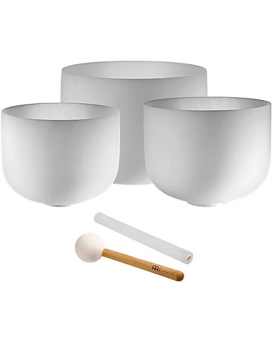 Meinl Sonic Energy 3 Piece Crystal Singing Bowl Set Meinl Sonic Energy 3 Piece Crystal Singing Bowl Set