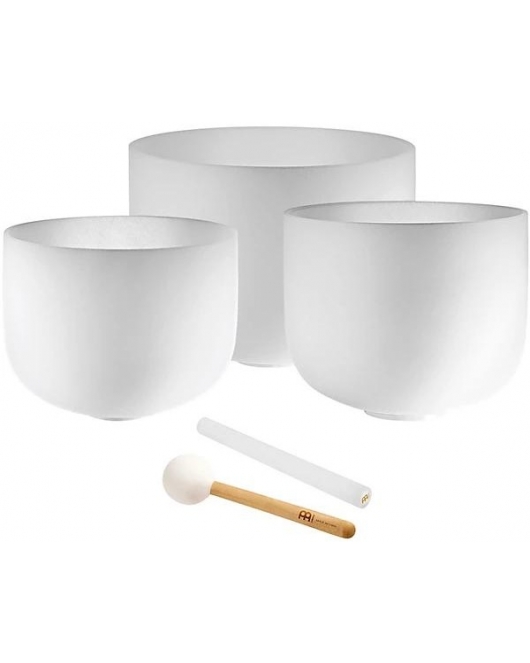 Meinl Sonic Energy 3 Piece Crystal Singing Bowl Set