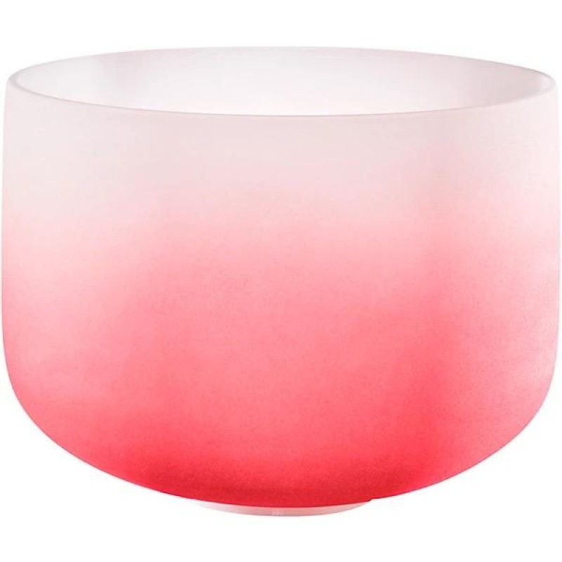 Meinl Sonic Energy 14 in. Color-Frosted Crystal Singing Bowl clear resonant tones for meditation sound healing and chakra balancing