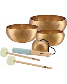 MEINL Sonic Energy Cosmos 4-Piece Singing Bowl Set 3.7, 7.6, 9, 10.3 in.