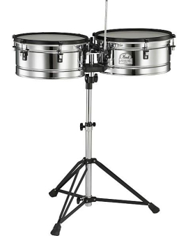 Pearl Primero Pro Steel Timbale Set
