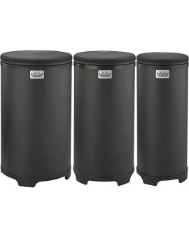 Remo Festival Drum Tubano Nested Set Black Matte